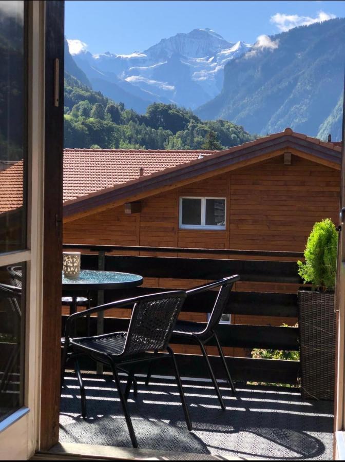S&P Mountain View Apartment 2 Wilderswil Exterior foto